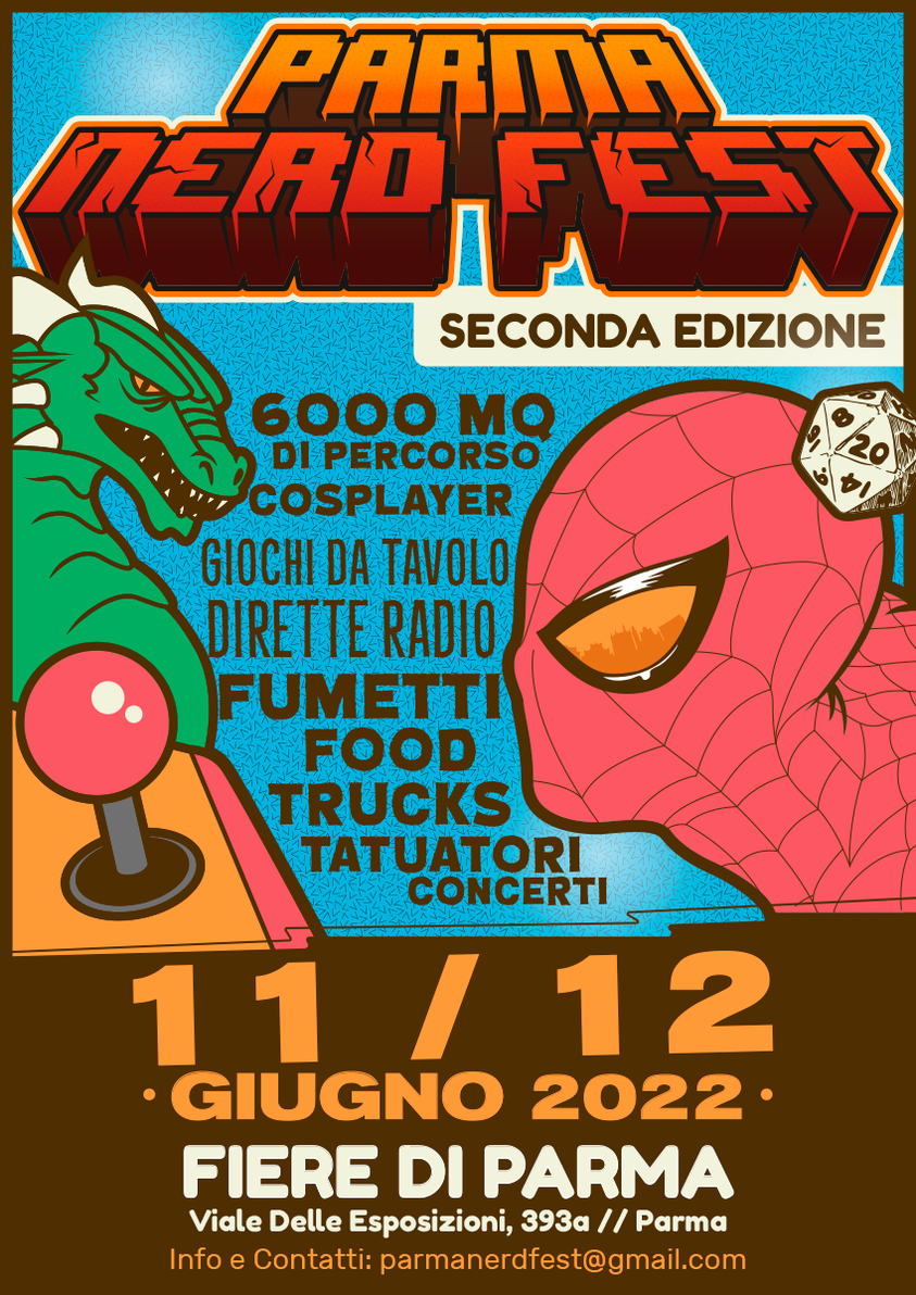Parma Nerd Fest: 11 e 12 giugno 2022