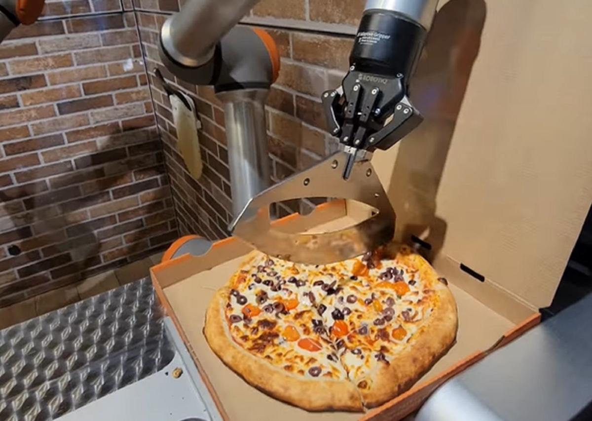 Pizza = robotica + inclusione