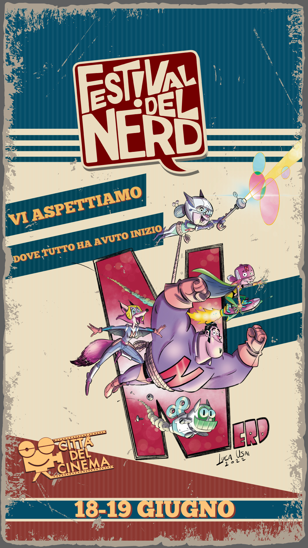 Il Festival del Nerd torna a Foggia il 18 e 19 giugno 2022