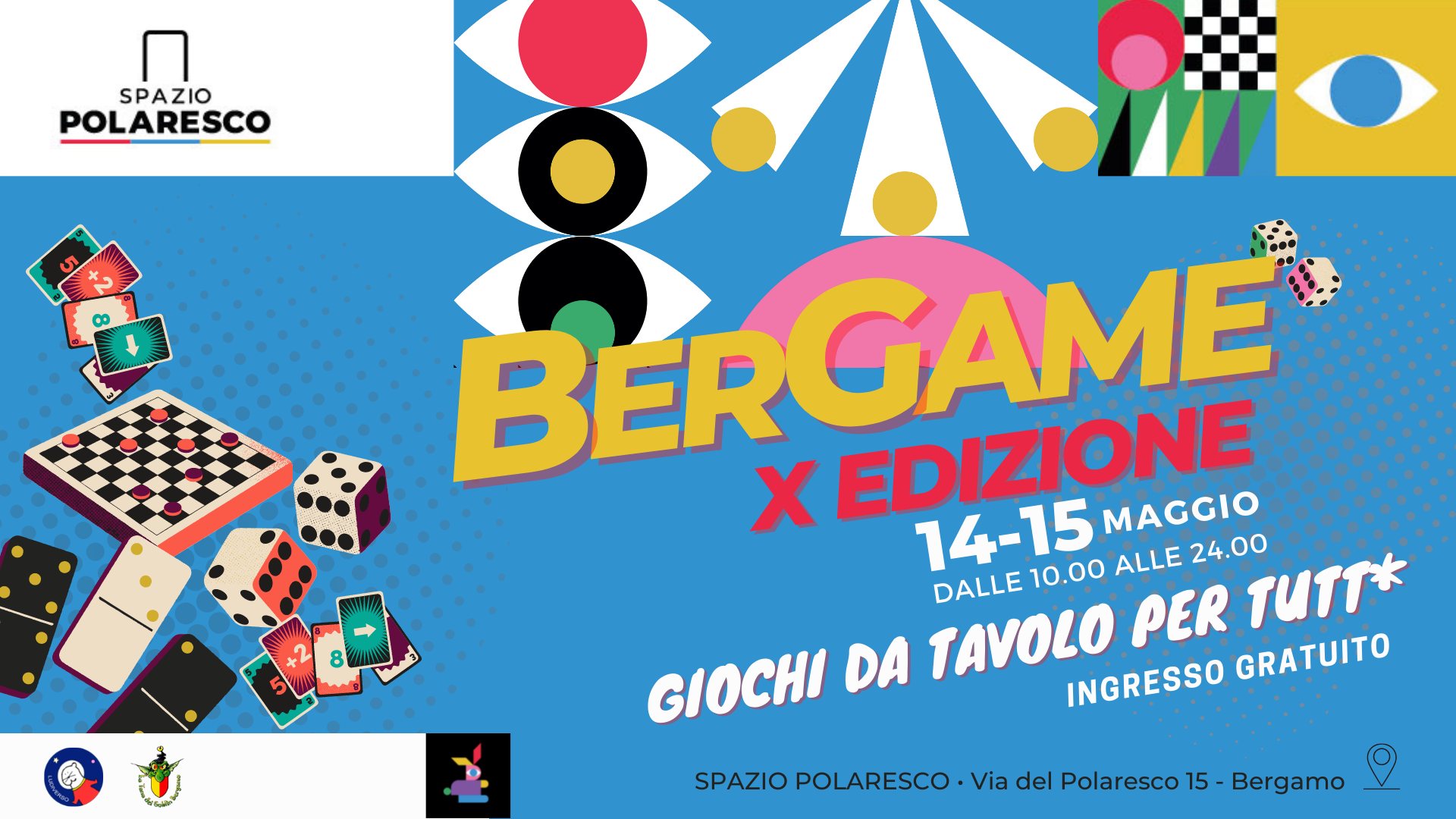 La X edizione di BerGame: 14 e 15 maggio 2022
