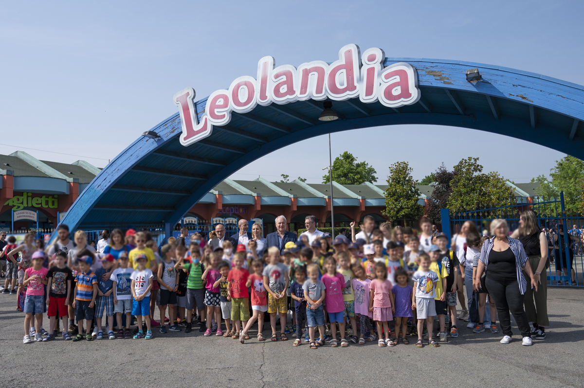 Leolandia ospita gli orfani ucraini di Berdyansk
