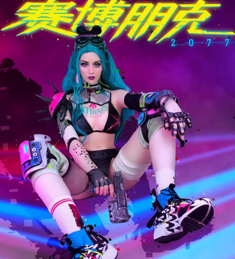 Angie Arrow e il suo Cosplay da Cyberpunk 2077