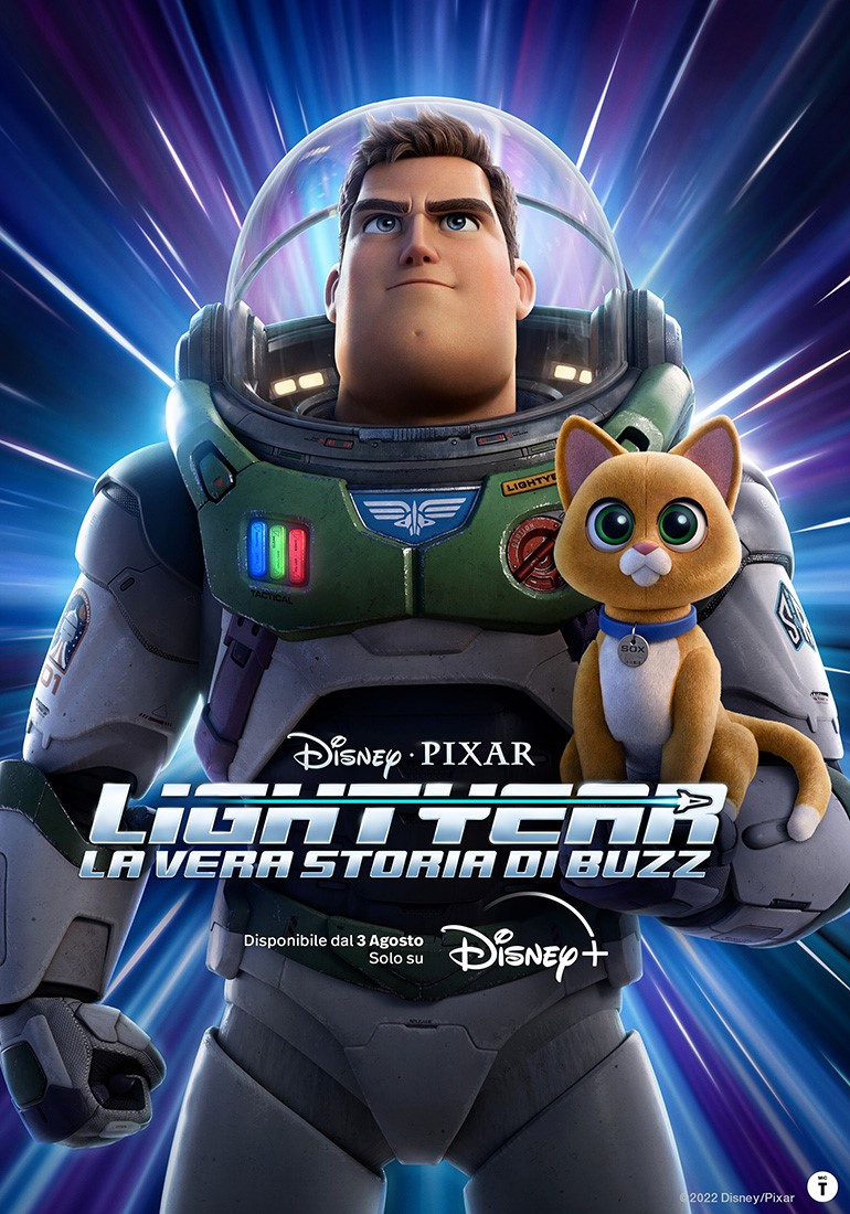 Lightyear – La vera storia di Buzz dal 3 agosto 2022 su Disney+