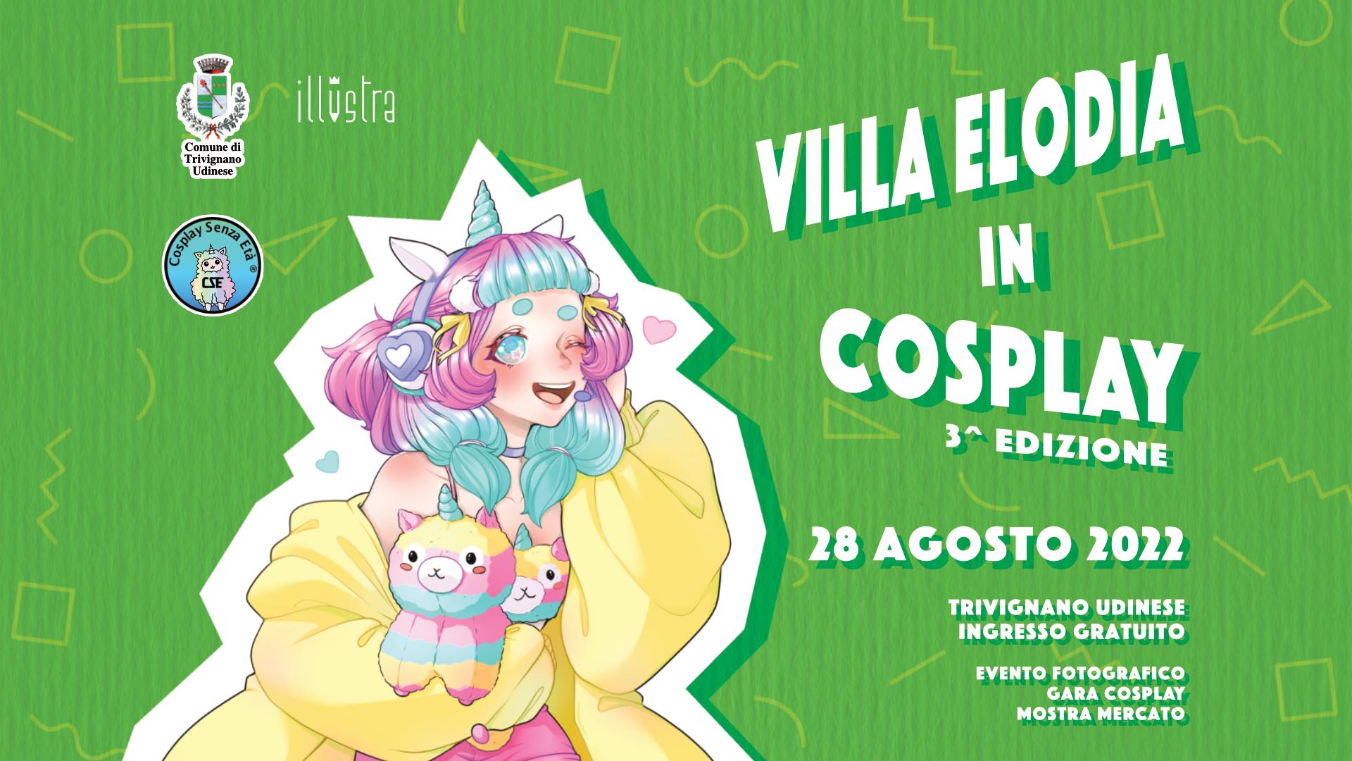 La terza edizione di Villa Elodia in Cosplay: 28 agosto 2022