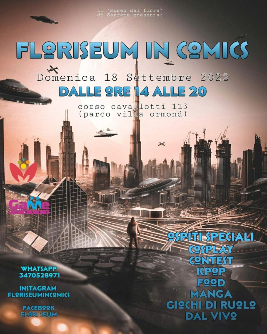 Floriseum in Comics: 18 Settembre 2022