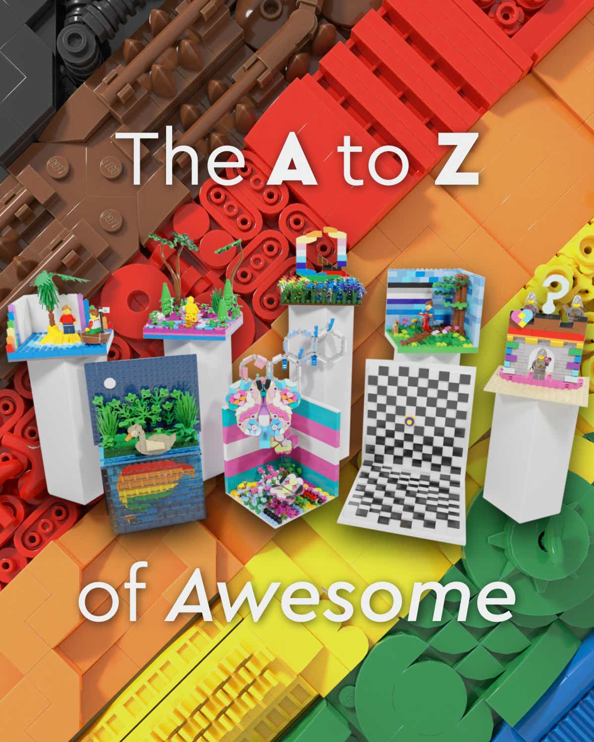The A-Z of Awesome: l’alfabeto Lego per il  Pride Month: