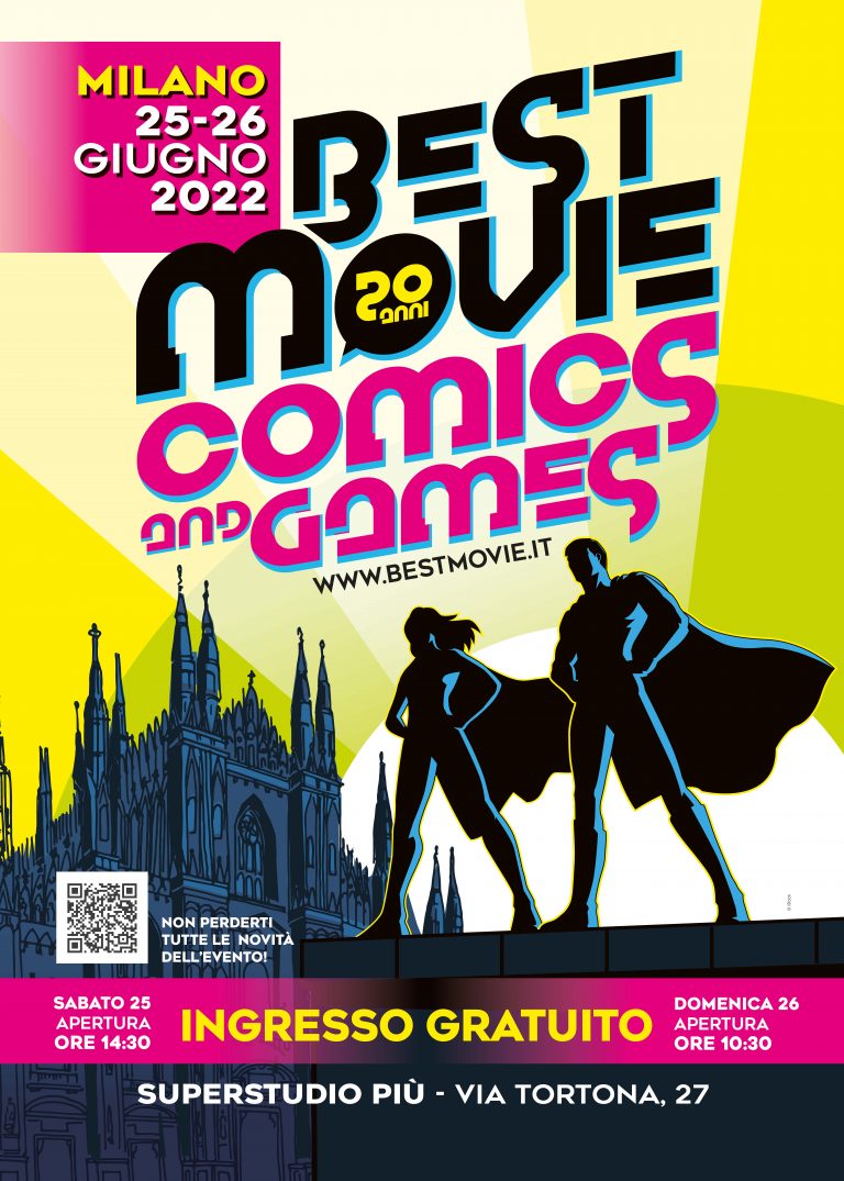 Best Movie Comics & Games:  25 e 26 giugno 2022