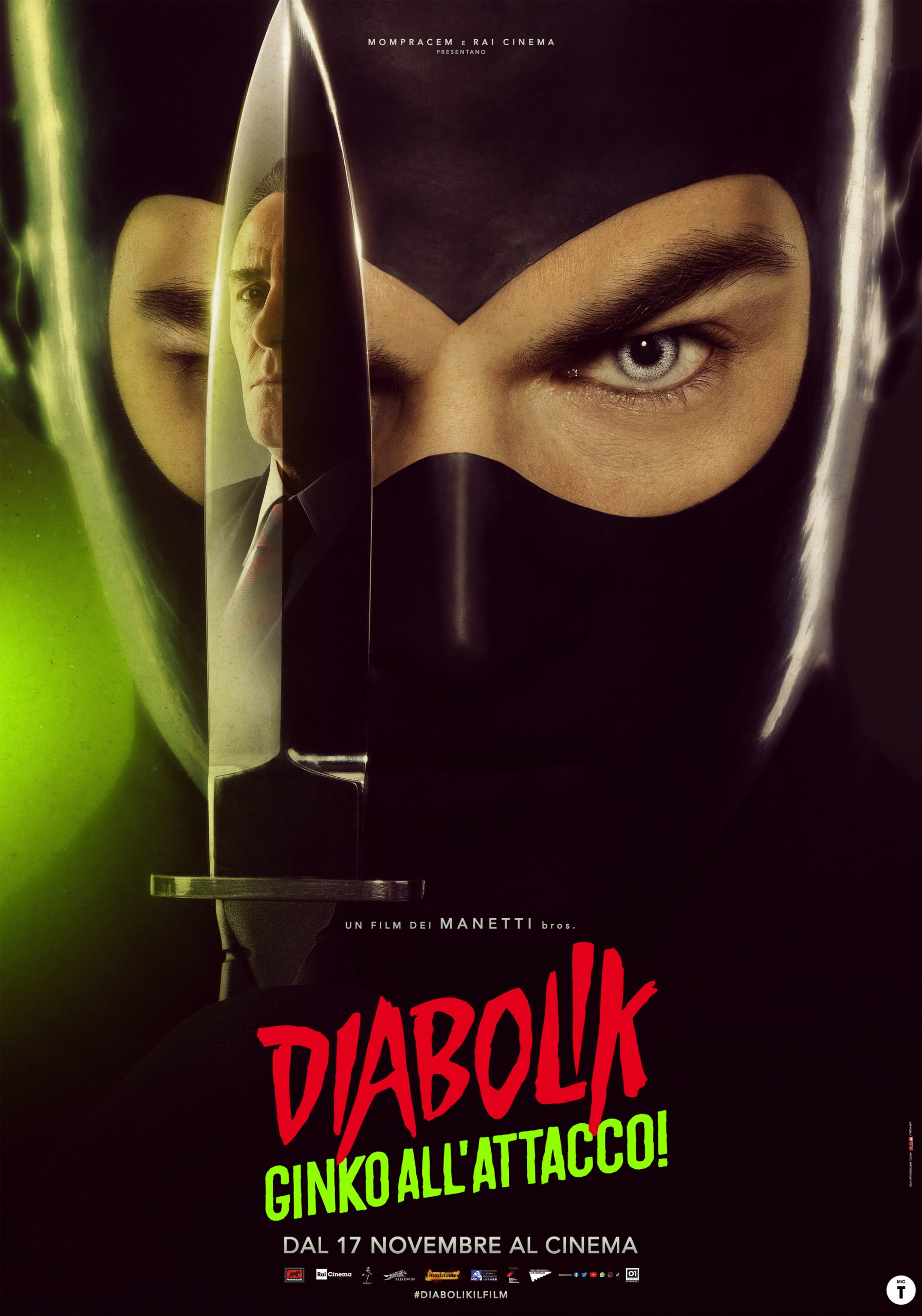 Il Teaser Poster di Diabolik 2: Ginko all’attacco!