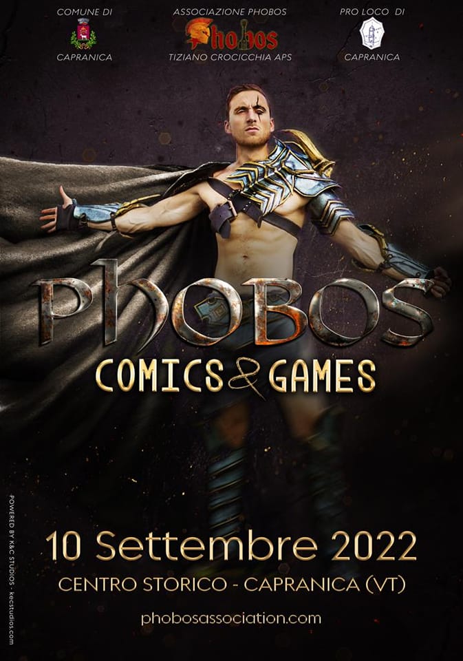 Phobos Comics&Games: 10 settembre 2022