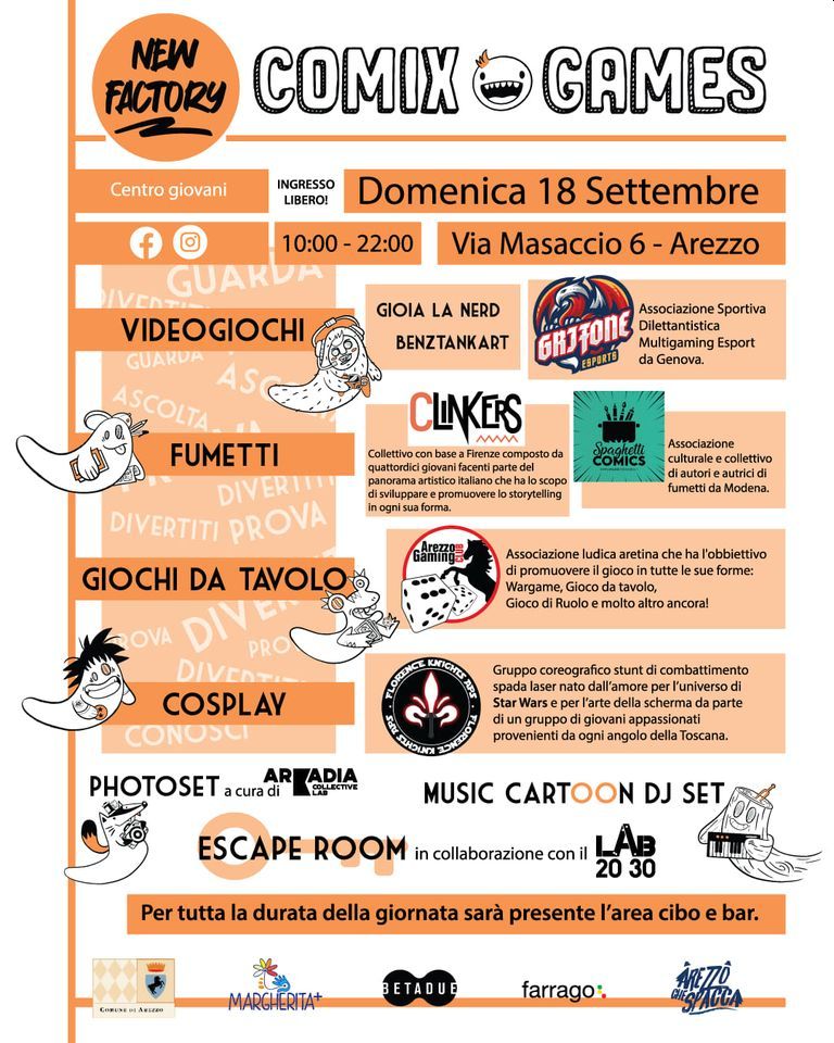 Ad Arezzo la prima edizione di Comix & Games