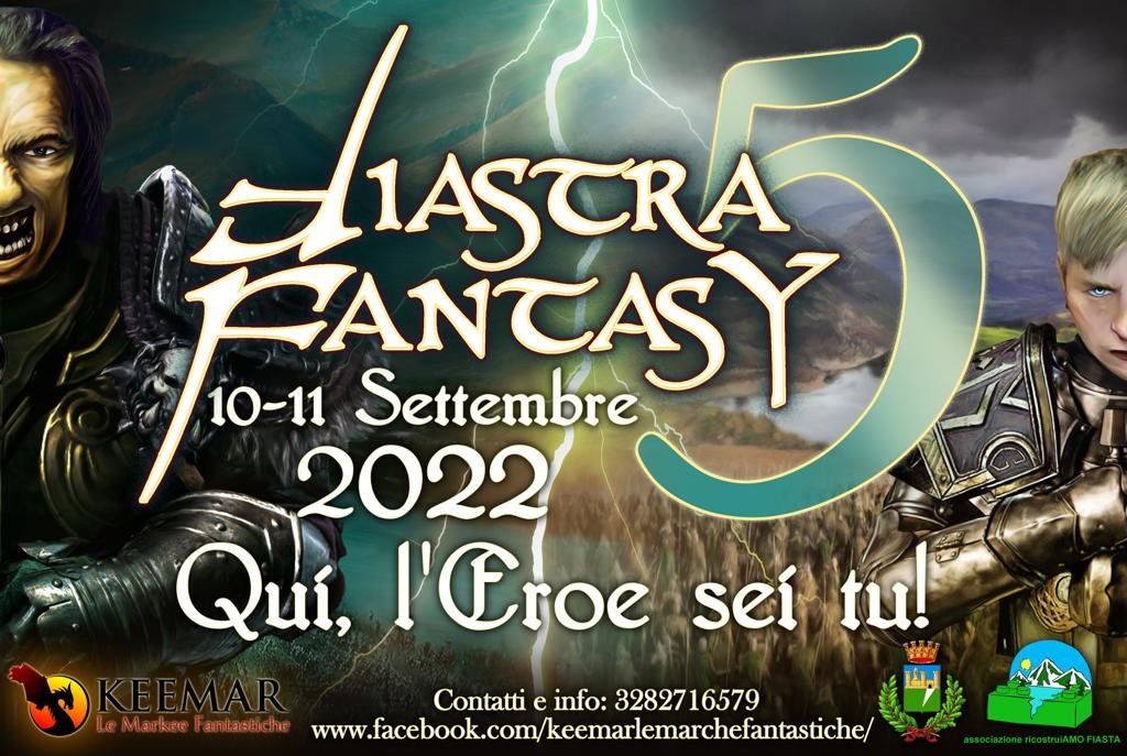 Fiastra Fantasy V edizione: dal 9 all’11 settembre 2022