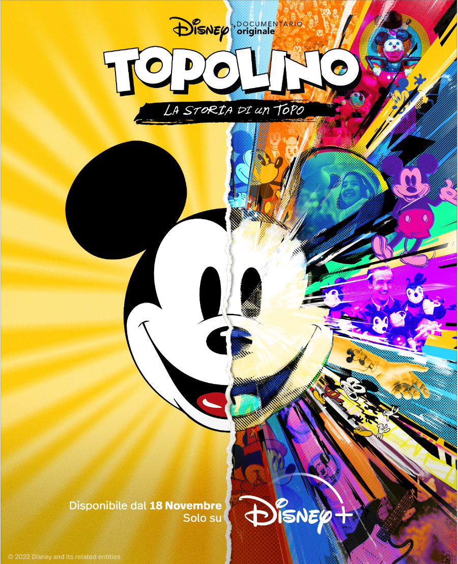 “Topolino: La Storia di un Topo” dal 18 Novembre su Disney+