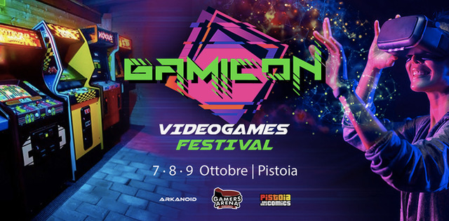 Gamicon Videogames Festival: dal 7 al 9 ottobre 2022 a Pistoia