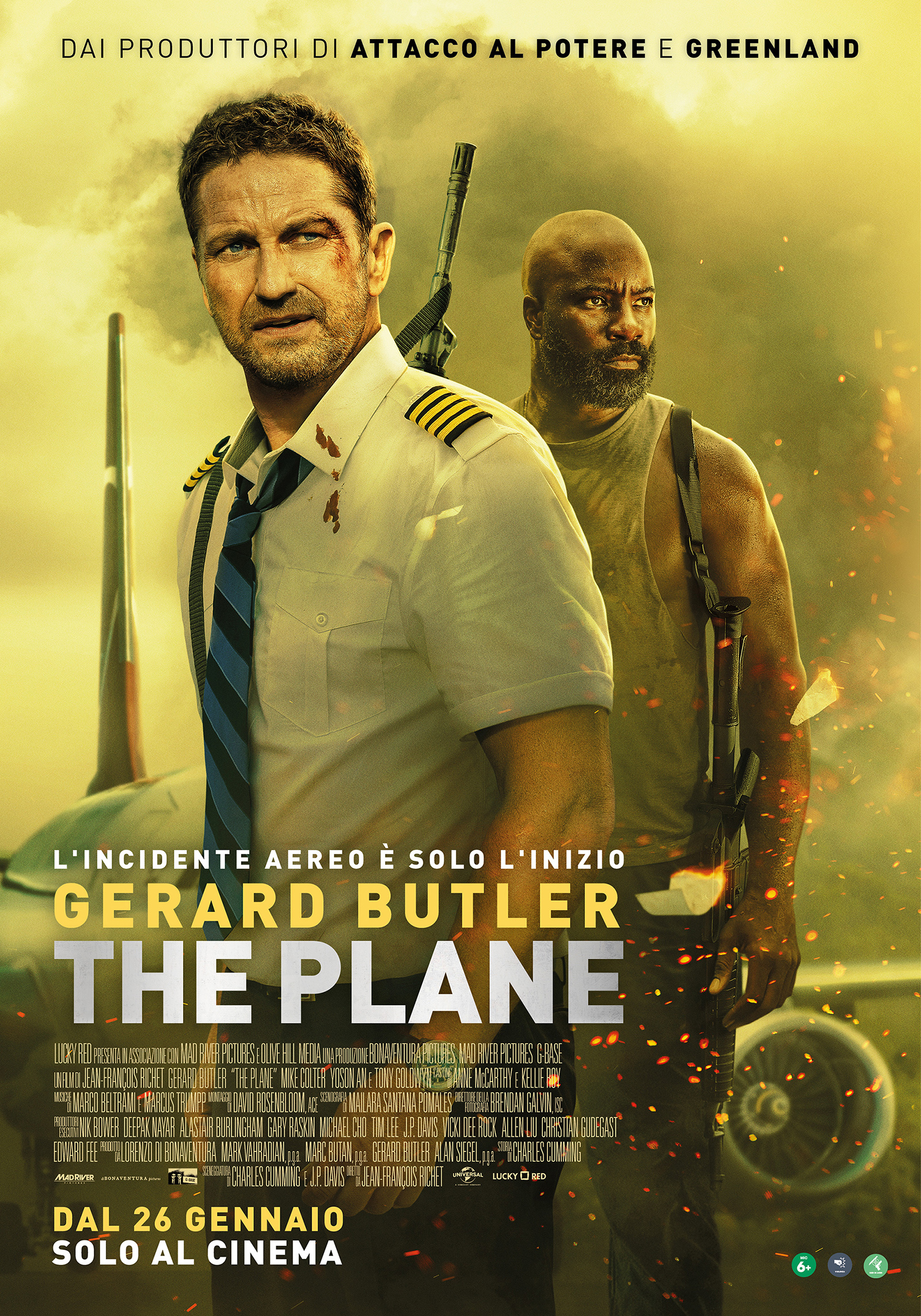 “The Plane” con Gerard Butler 