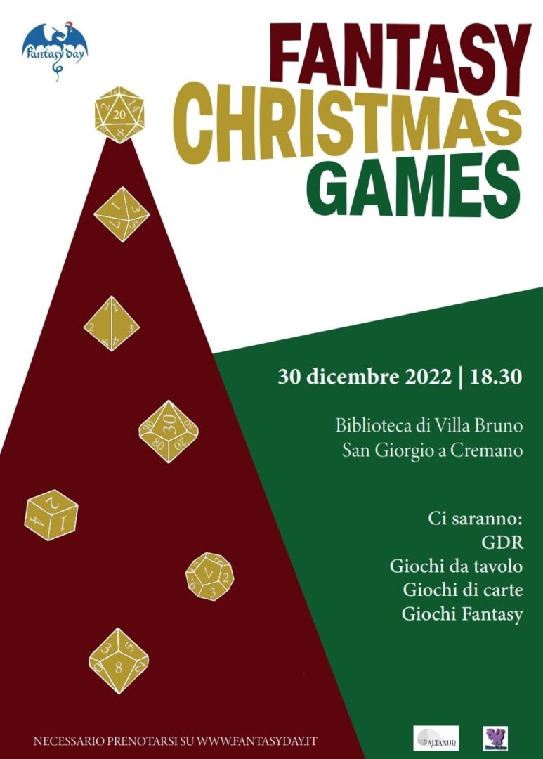Fantasy Christmas Games: 30 dicembre 2022