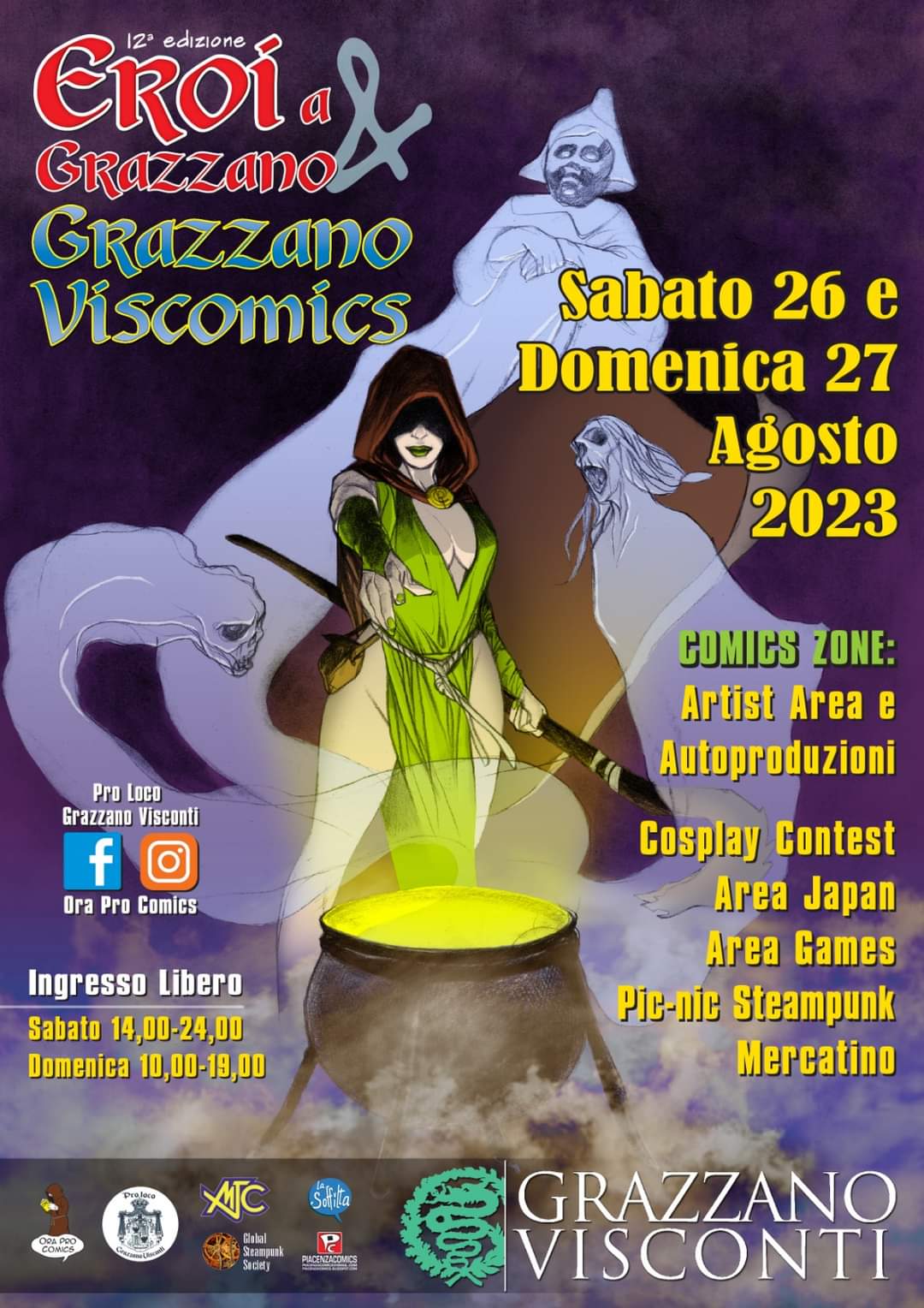 Grazzano Viscomics – Eroi a Grazzano 2023