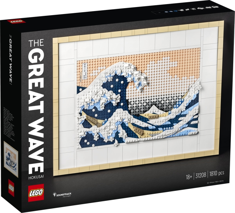 Lego Art Hokusai: La grande Onda