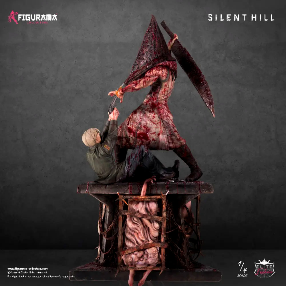 Silent Hill 2 Red Pyramid Thing vs James Sunderland Elite Exclusive Statue