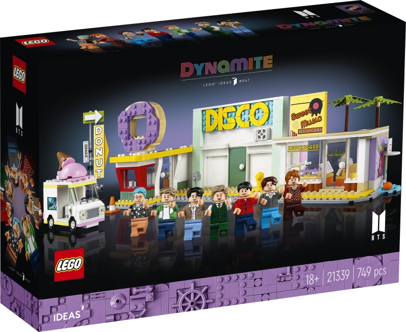 Set Lego 21339: BTS Dynamite Lego IDEAS