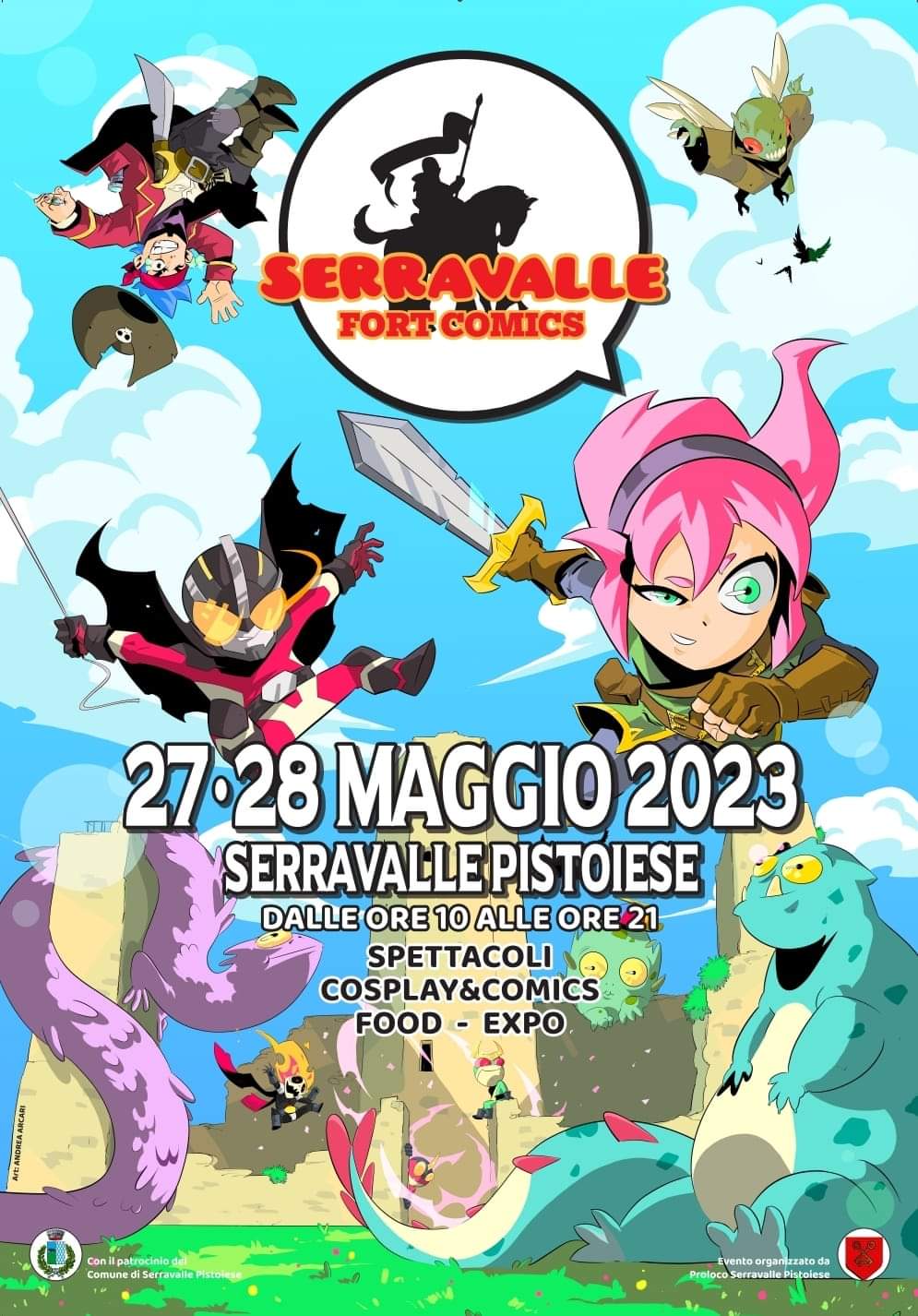 Serravalle Fort Comics: 27 e 28 maggio 2023