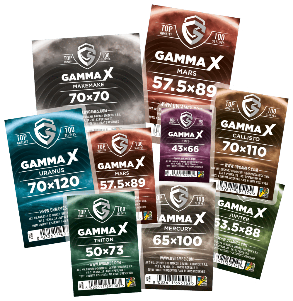 Le bustine Gamma X per proteggere le tue carte!
