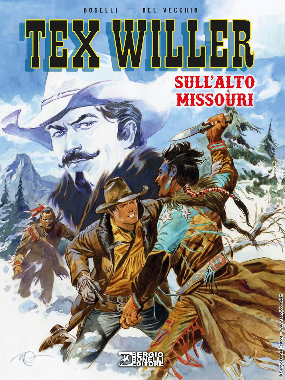 Sergio Bonelli Editore presenta “Tex Willer. Sull’alto Missouri”