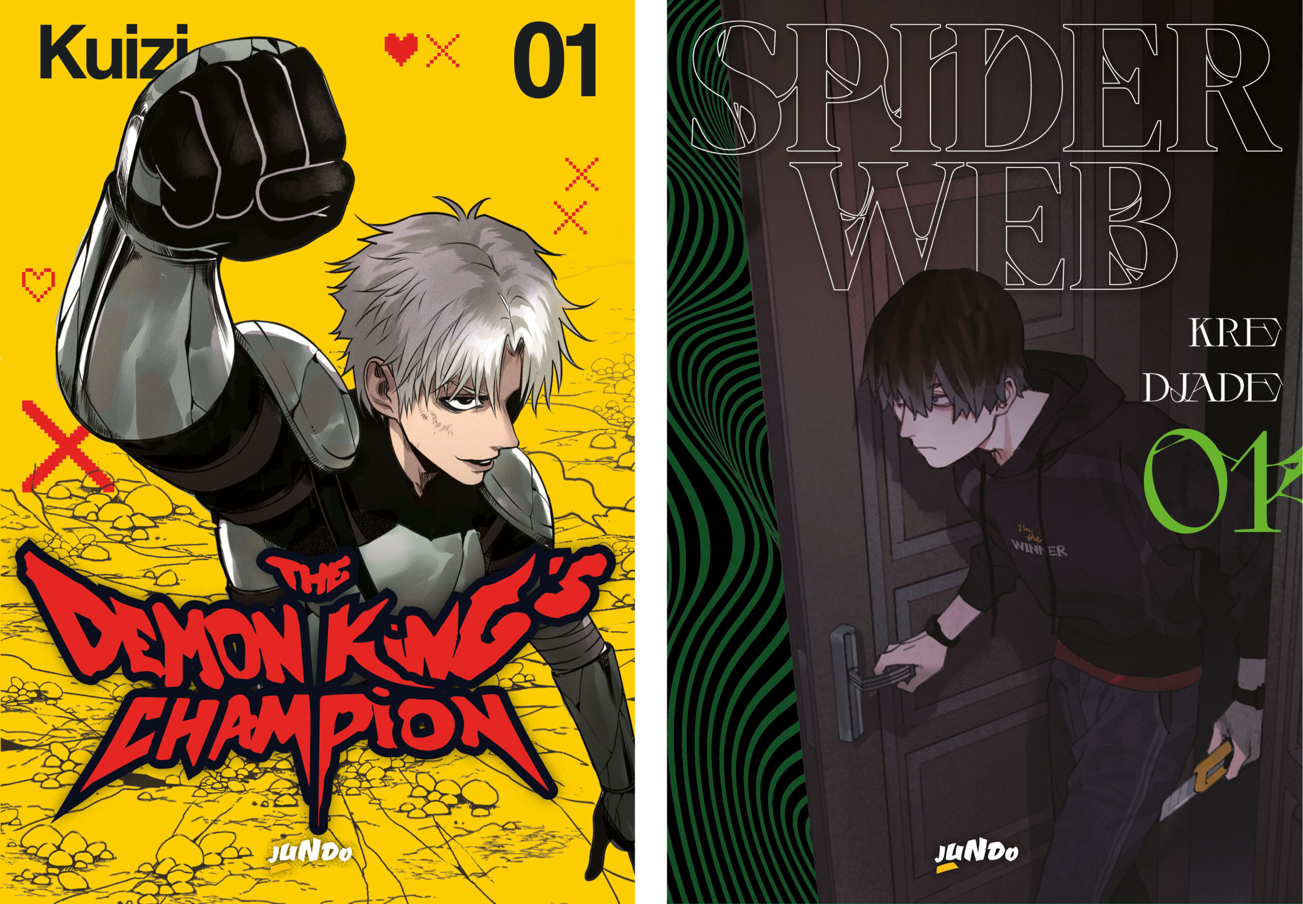 The Demon King’s Champion e Spider Web in versione cartacea!