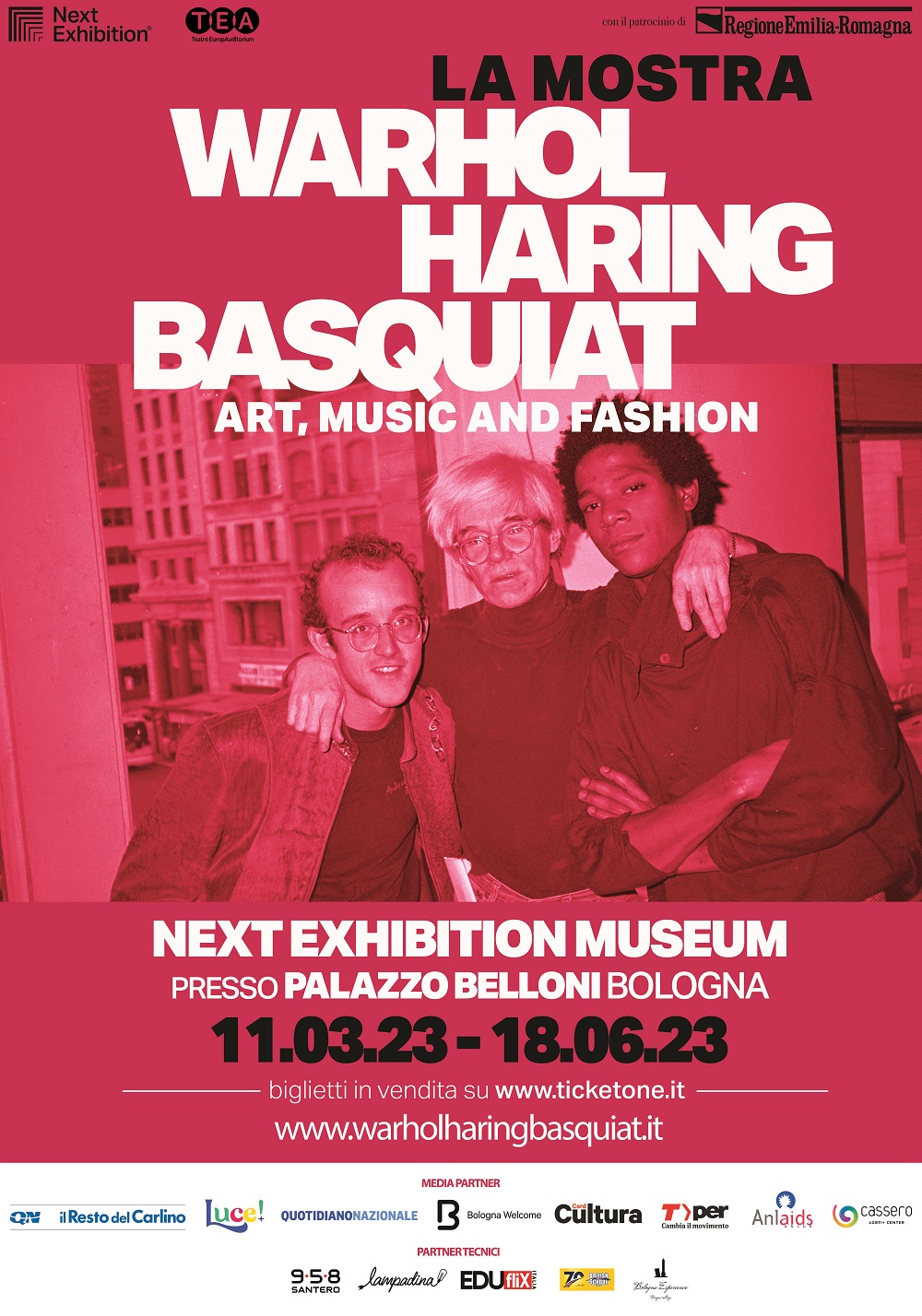Warhol, Haring Basquiat: l’exhibit per combattere HIV