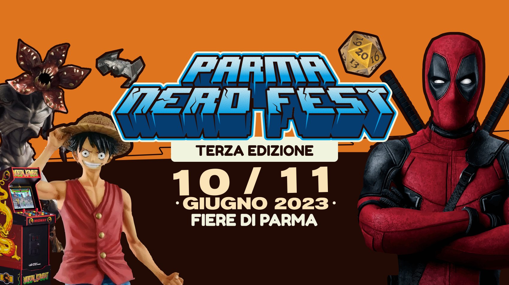La terza edizione del Parma Nerd Fest: 11 e 12 giugno 2023