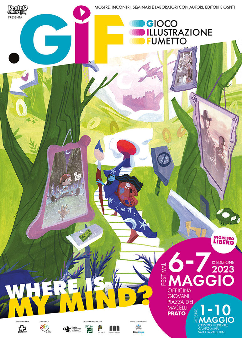 Gif (Gioco Illustrazione Fumetto): il nuovo format di Prato Comics + Play
