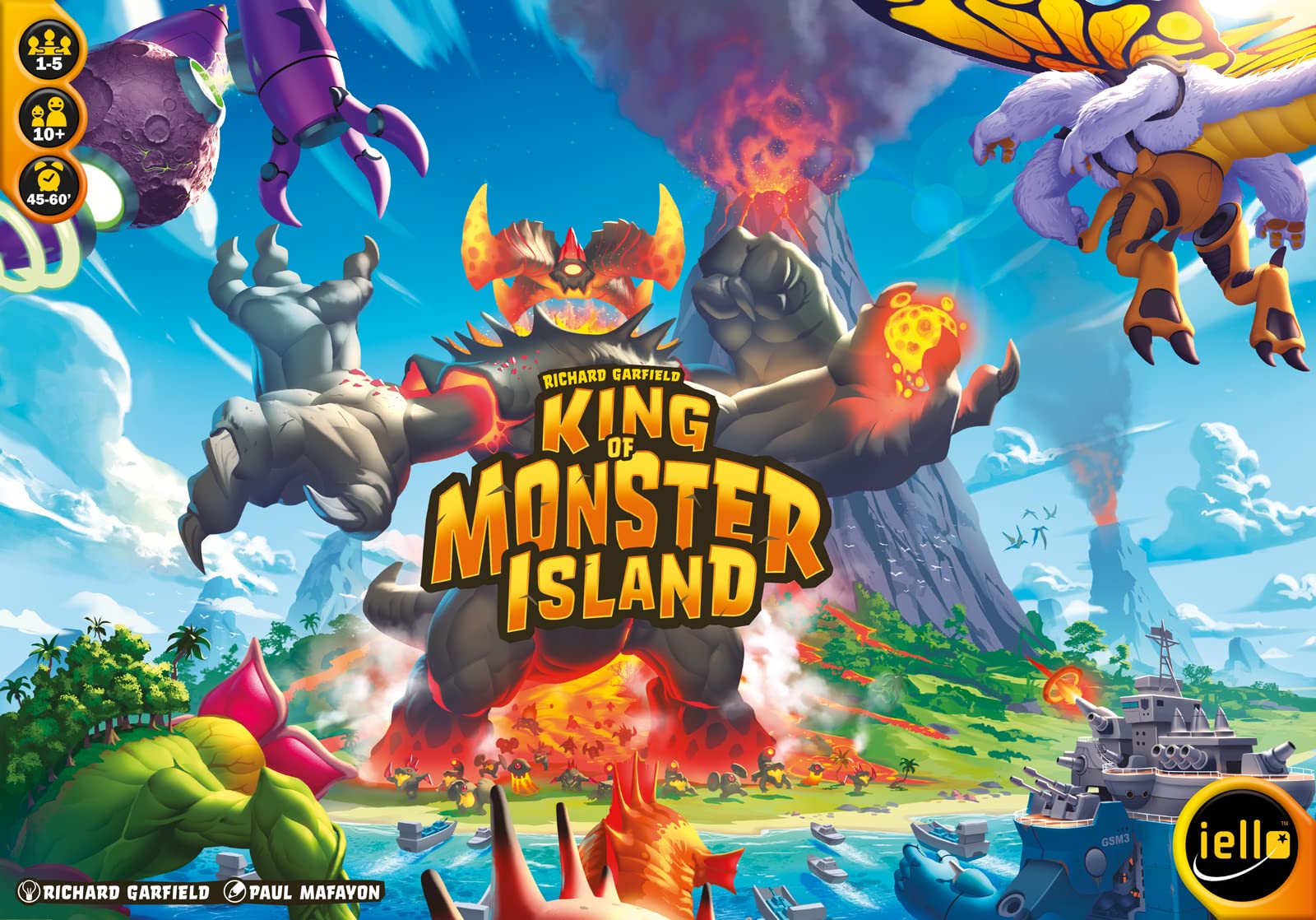 Set Up e Tutorial di gioco di King of Monster Island