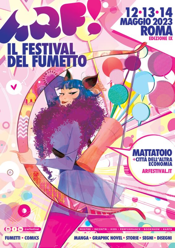 ARF! Il Festival del Fumetto di Roma: dal 12 al 14 maggio 2023