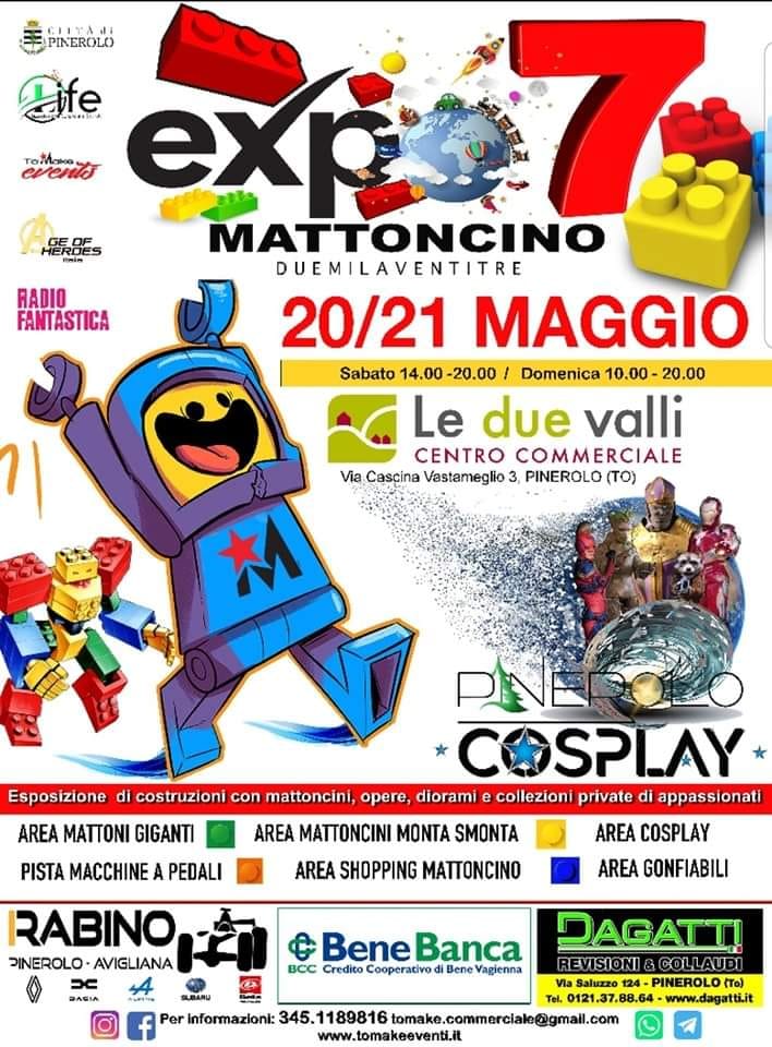 La settima edizione di Expo Mattoncino e Cosplay a Pinerolo