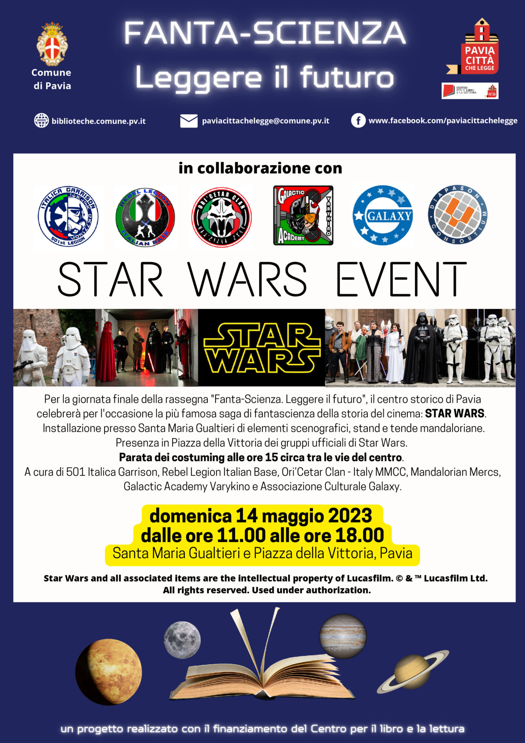 Fanta-Scienza. Leggere il futuro: lo Star Wars Event a Pavia
