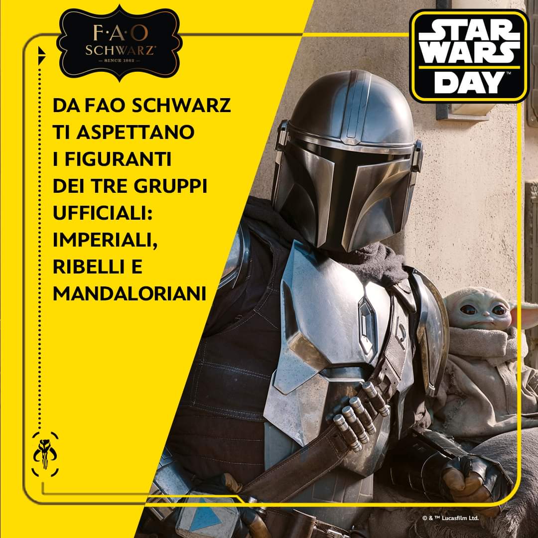 Lo Star Wars Day al Fao Schwarz di Milano