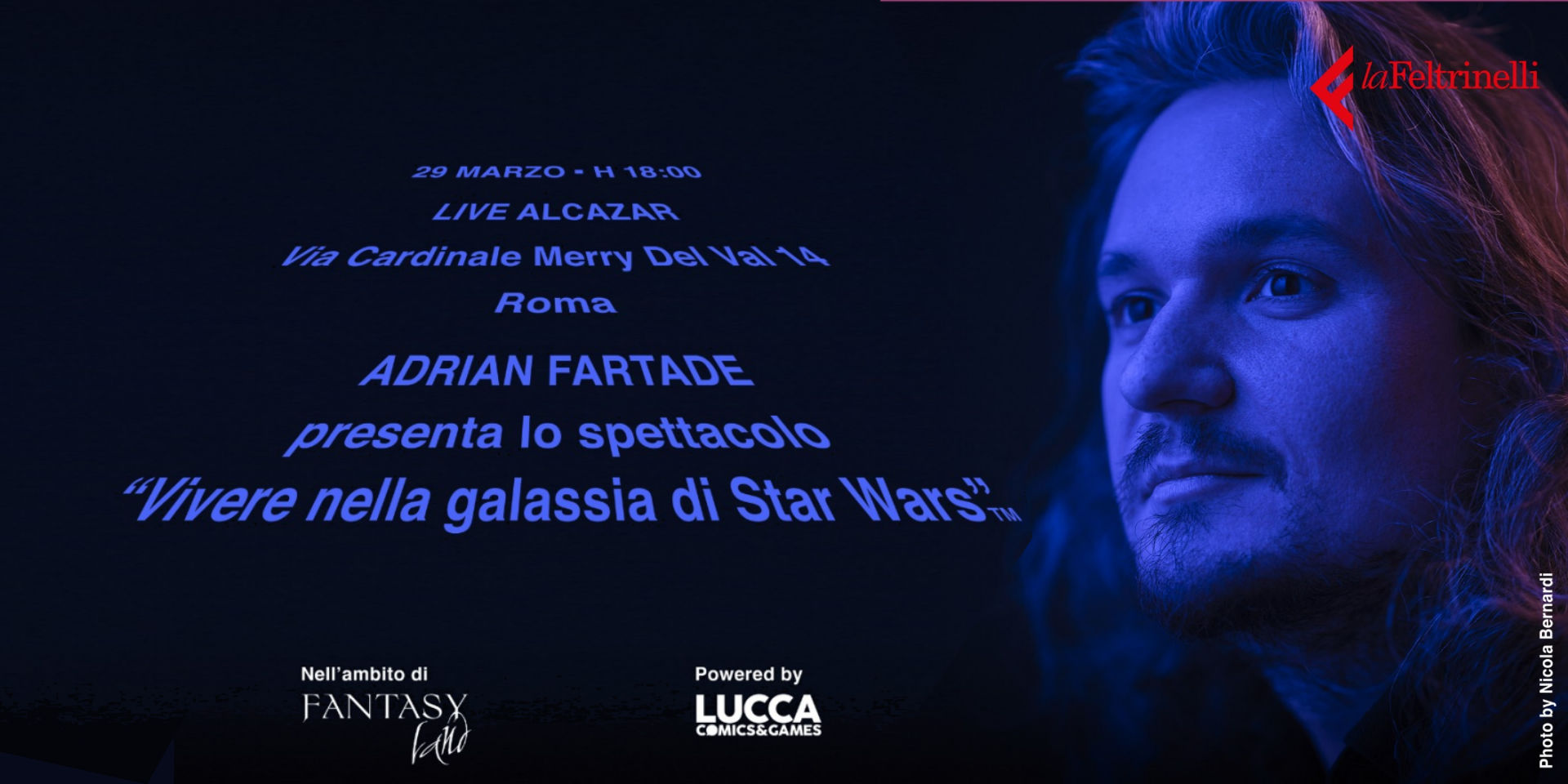 Vivere nella galassia di Star Wars con Adrian Fartade a Roma