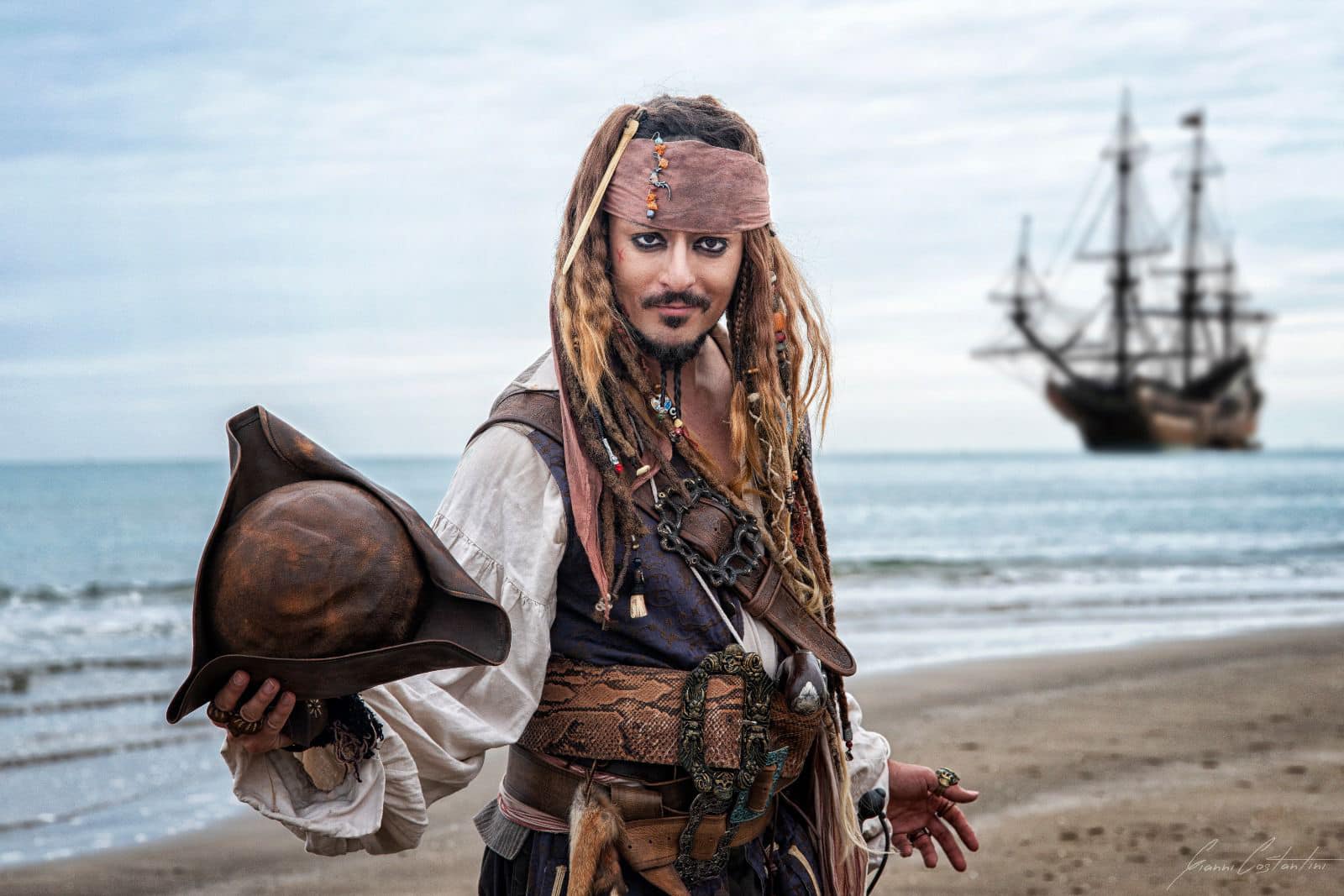 Chi è Louis Guglielmero impersonator di Jack Sparrow?