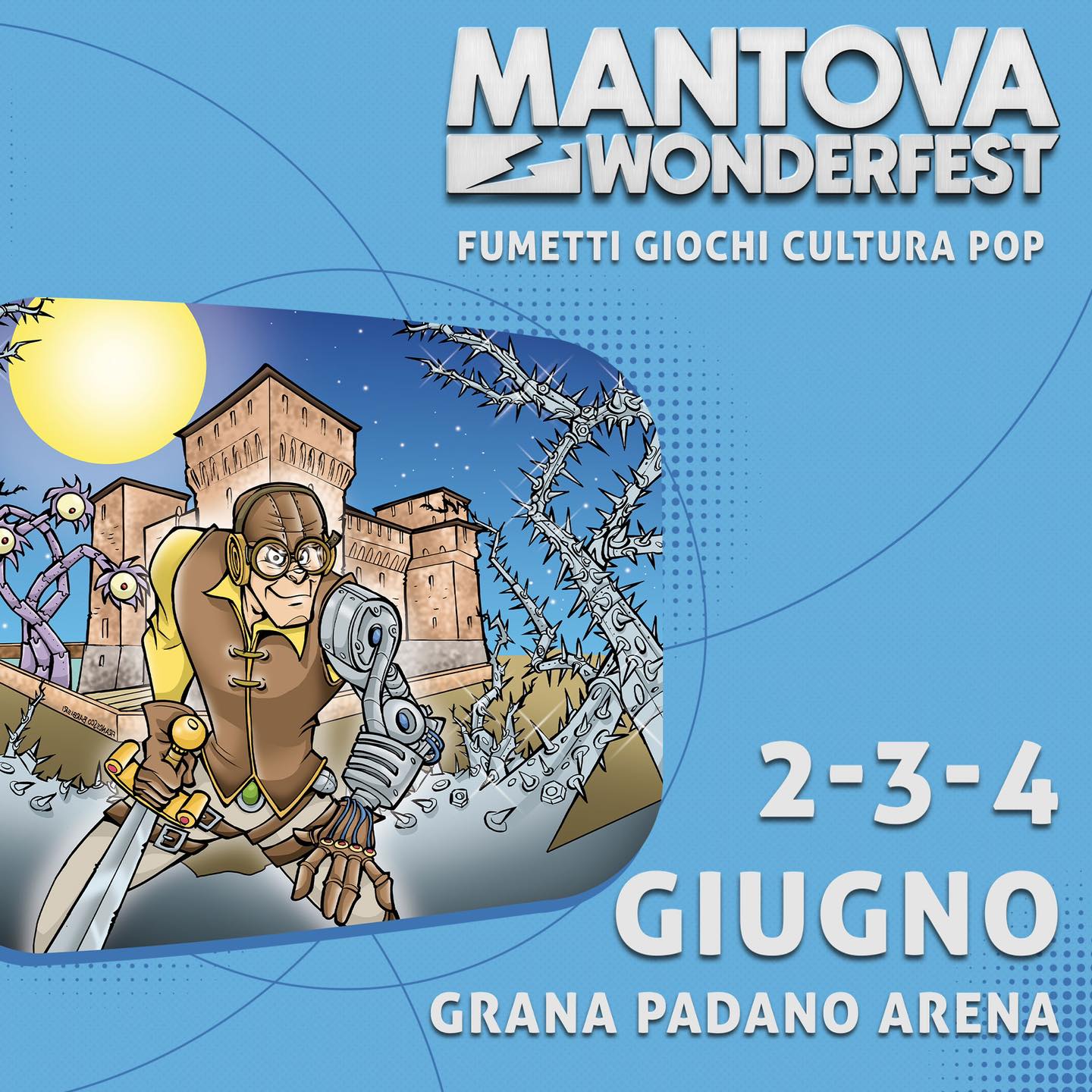 La seconda edizione di Mantova Wonderfest: dal 2 al 4 giugno 2023