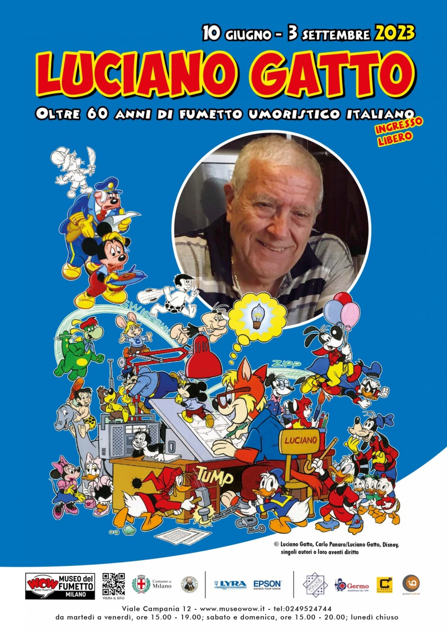 Luciano Gatto – Oltre 60 anni di fumetto umoristico italiano