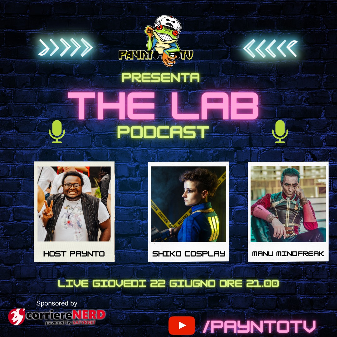Paynto tv presenta la seconda puntata di “The Lab”