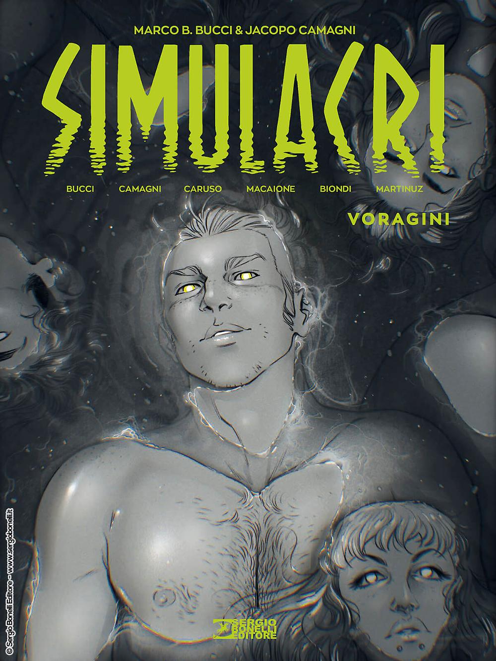Il terzo volume di Simulacri: Voragini