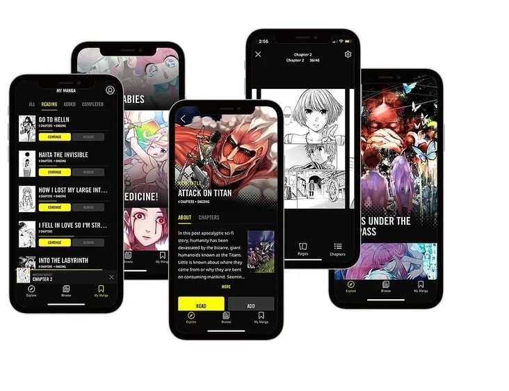 App per leggere Manga Online