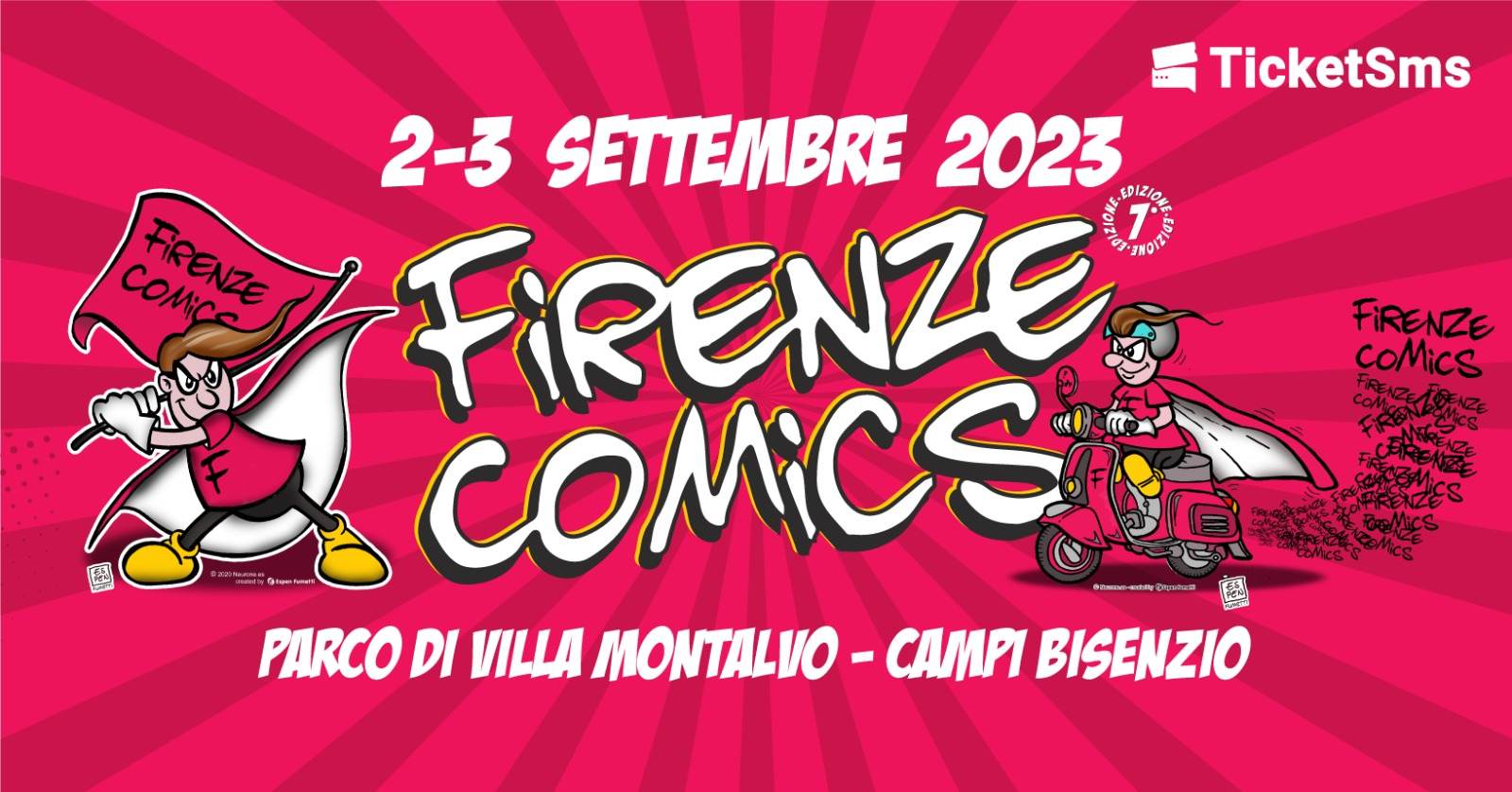 La settima edizione di Firenze Comics ritorna il 2 e 3 settembre 2023