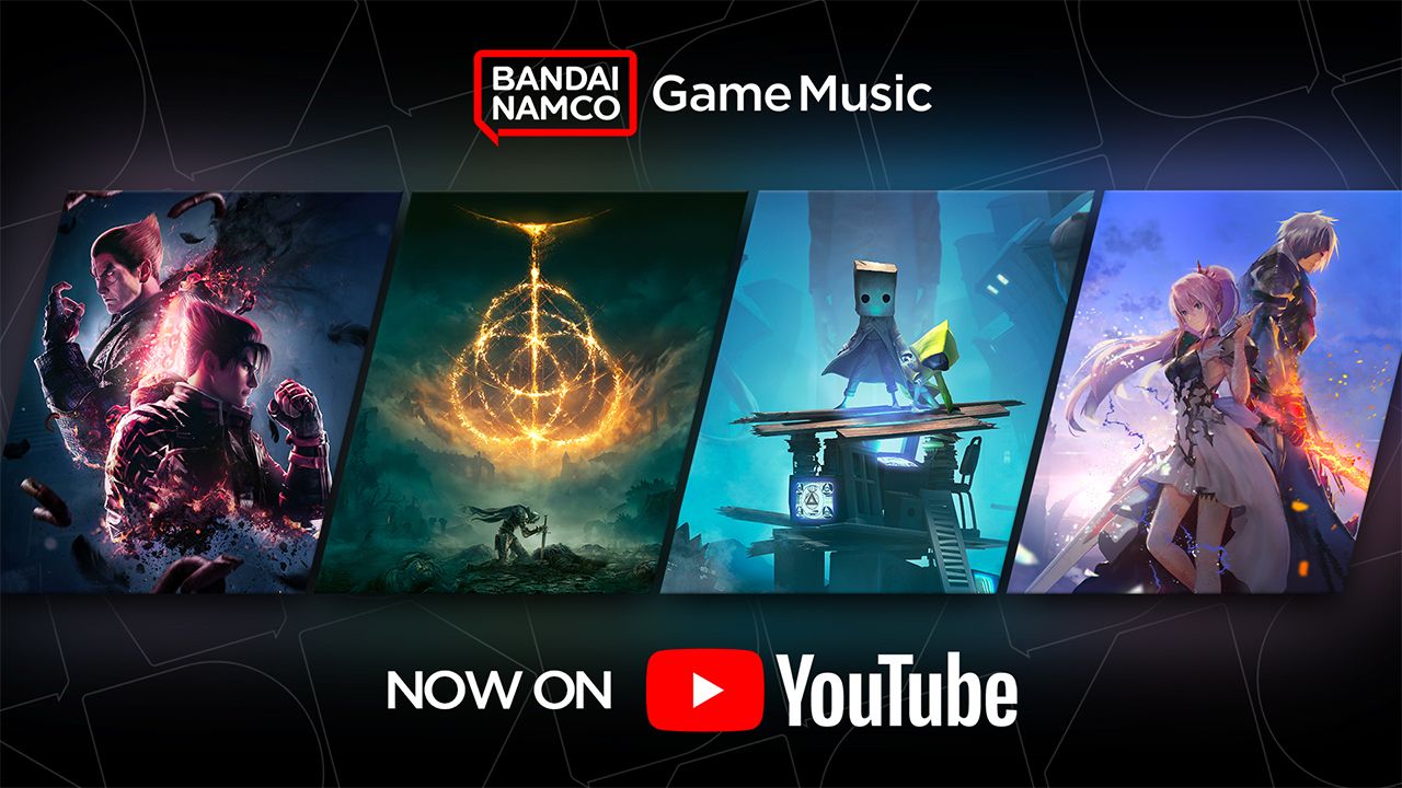 Le colonne sonore dei videgiochi più amati su Youtube nel canale Bandai Namco Game Music