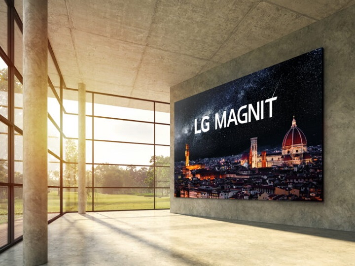 LG MAGNIT: il display modulare microLED più grande del mondo