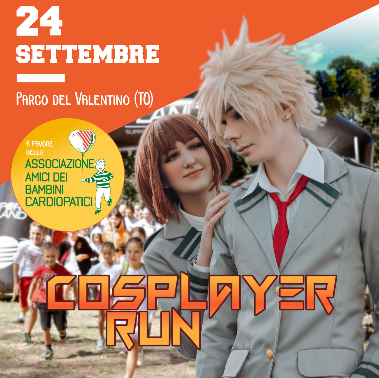 La quinta edizione della Cosplayer Run si svolgerà il 24 settembre 2023