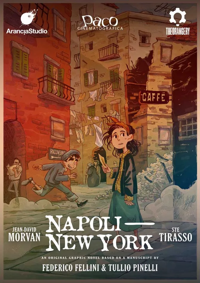 “Napoli- New York” l’inedita graphic novel di Federico Fellini