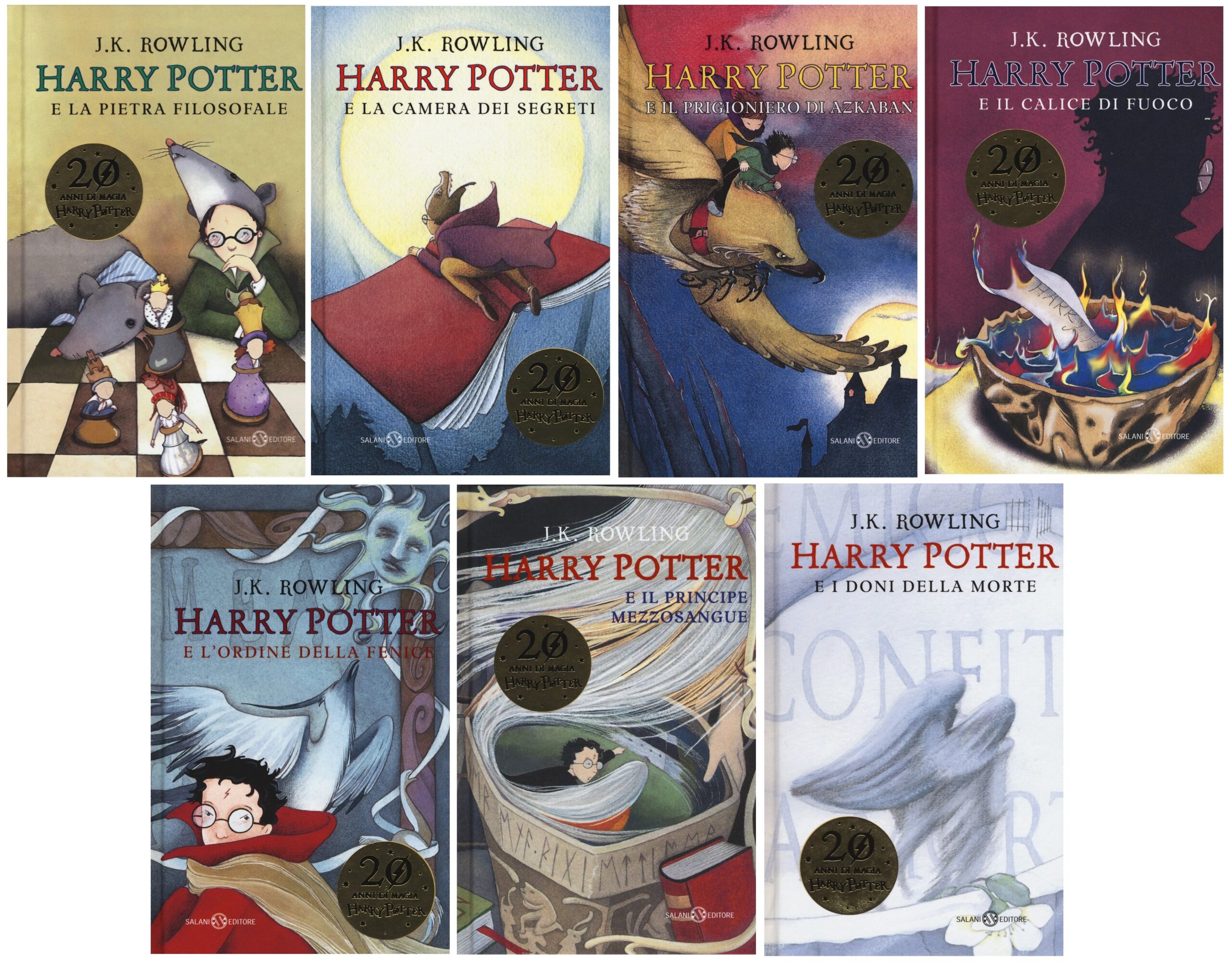 Tutti i Romanzi di Harry Potter in un unico (mastodontico) libro 