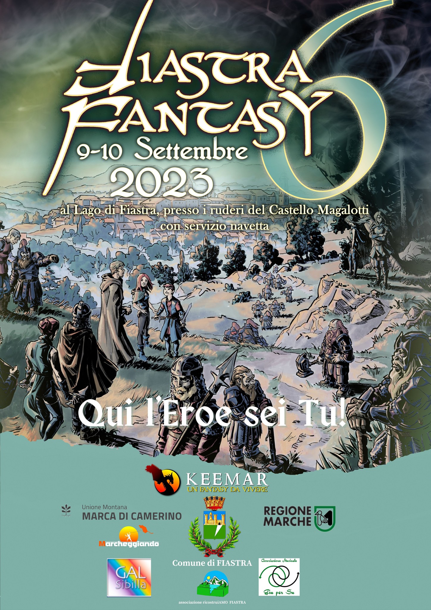 Fiastra Fantasy VI edizione: 9 e 10 settembre 2023