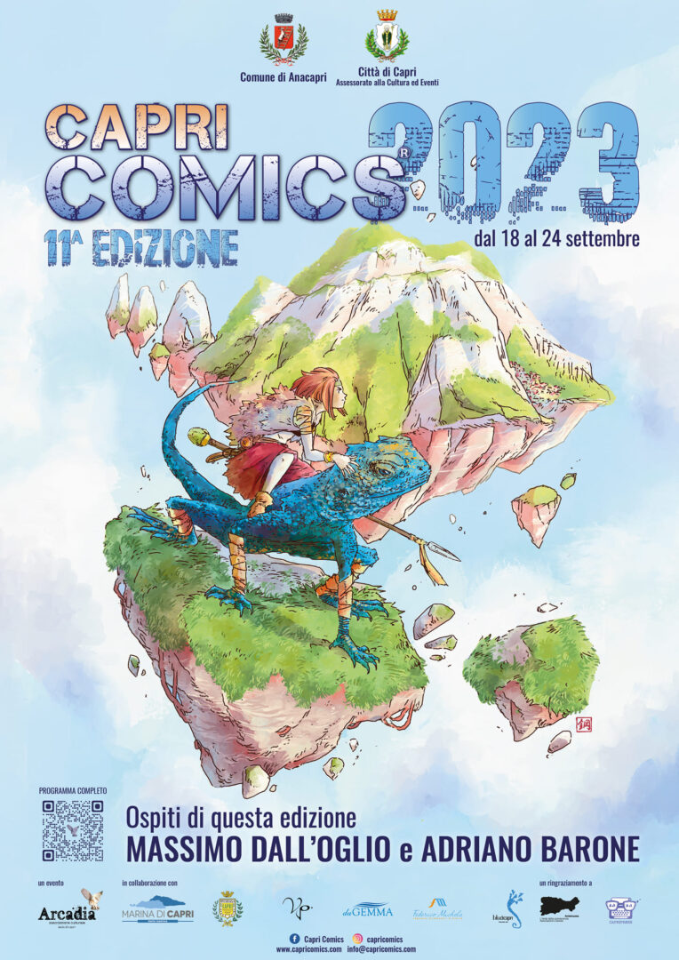 L’XI edizione di Capri Comics, dal 18 al 24 settembre 2023